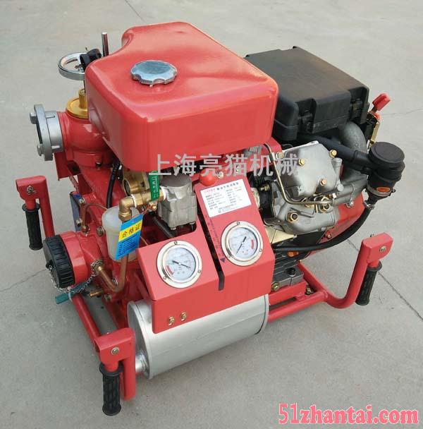 亮猫2.5寸3寸柴油手抬机动泵,柴油手抬泵,柴油机消防水泵-图2