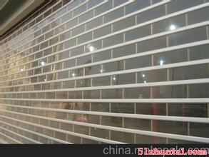 青浦新城豪华水晶门 不锈钢电动门 型材卷帘门安装-图2