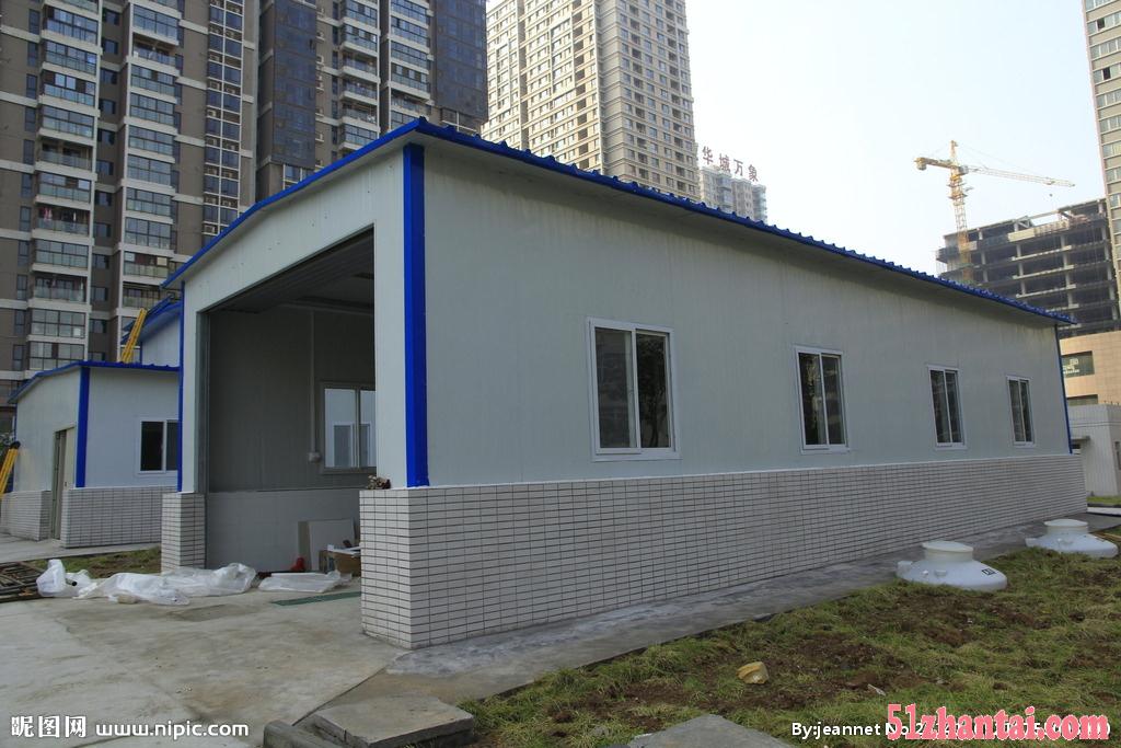 天津西青区供应岩棉彩钢房，天津承接活动彩钢房现场制作安装-图3