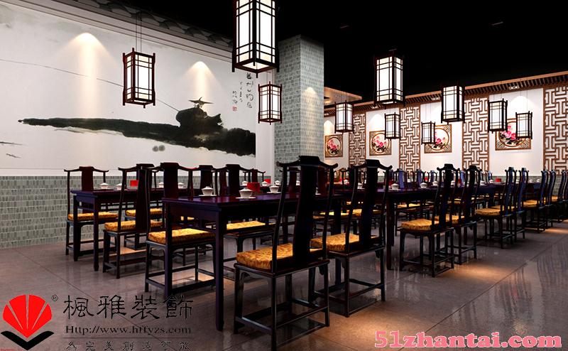 合肥中式餐饮店装修 古典风范与传统文化的完美展现-图3