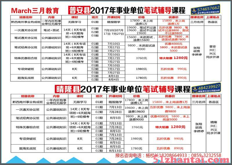 三月教育代报名兴仁县事业单位考试通知-图2