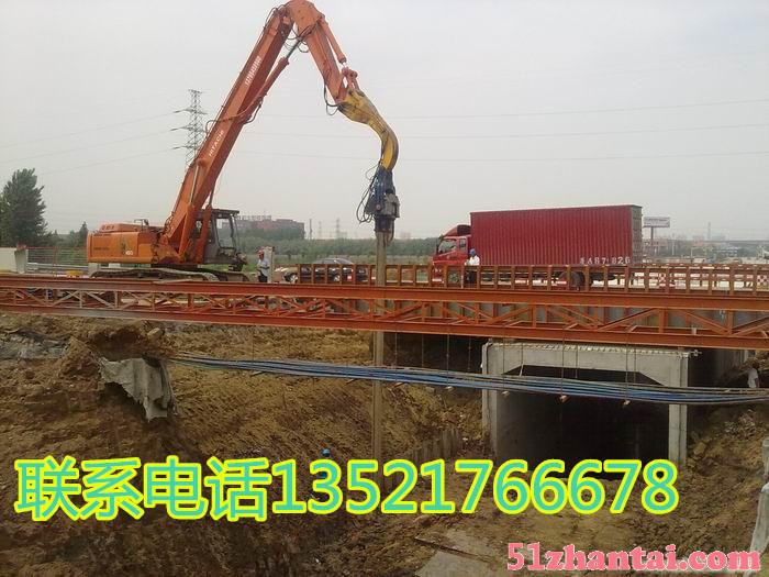 北京专业打桩公司基坑支护打钢管桩 钢板桩护坡等-图2