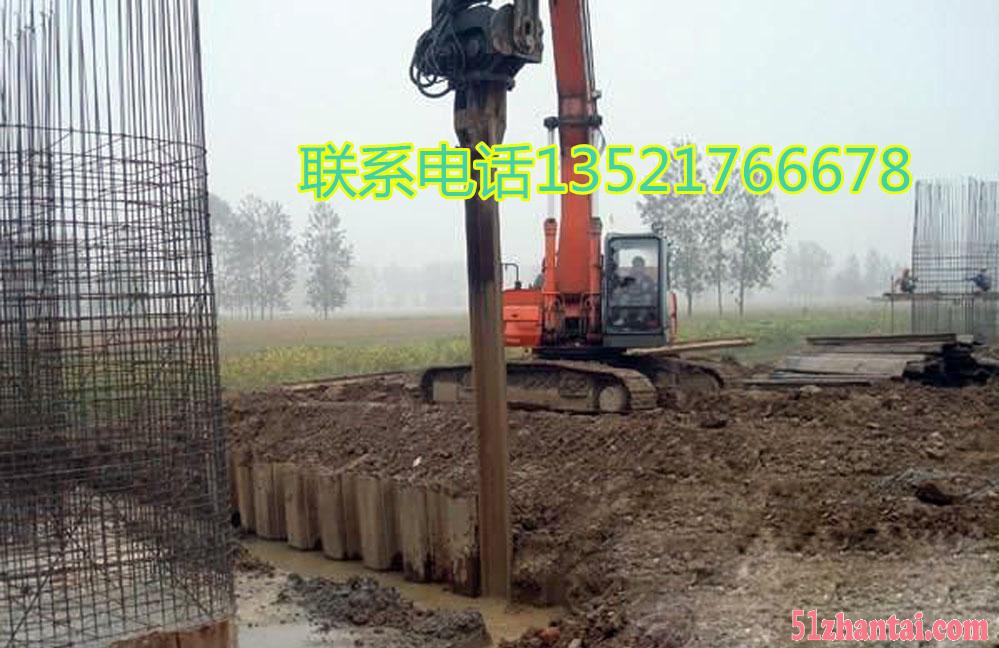 北京专业打桩公司基坑支护打钢管桩 钢板桩护坡等-图4