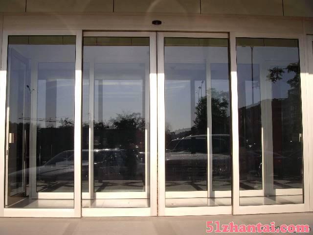 津南区定做不锈钢玻璃门，感应玻璃门加工厂家-图2