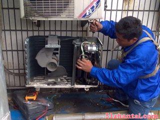 上海苗圃路安装空调 维修空调 空调移机清洗加氟-图1