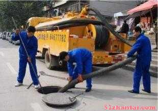 武汉地区管道疏通化粪池清理抽粪抽泥浆下水道高压清洗-图1