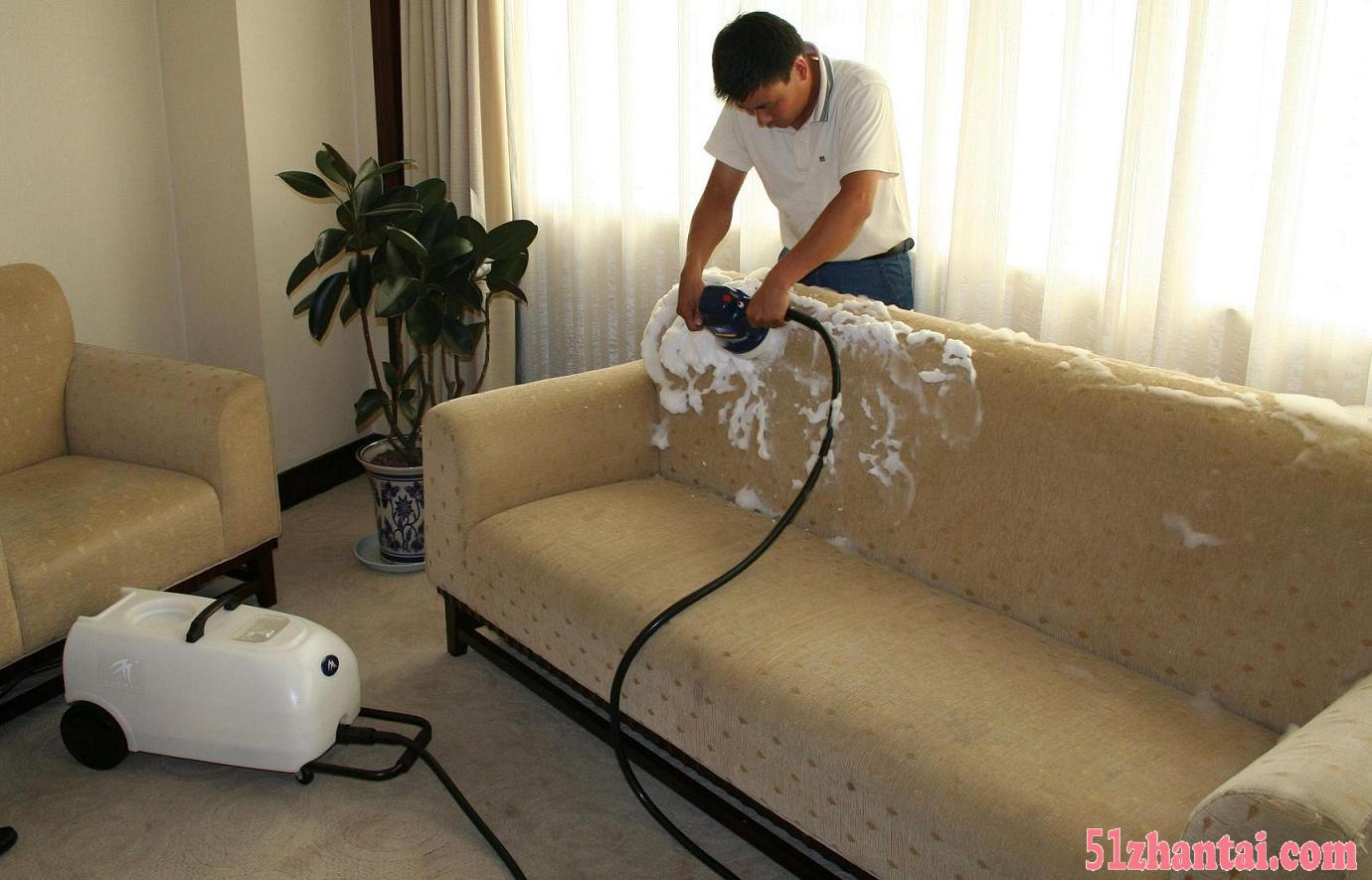 广州海珠区沙发座椅清洗，洗床垫公司-图2