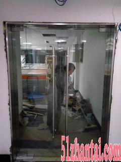 西安维修门禁安装玻璃门刷卡门门禁系统定做维修玻璃门-图3