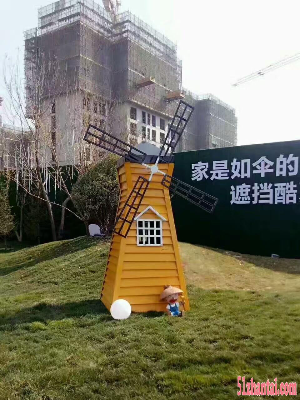 武汉春天活动设备荷兰风车展览租赁-图1