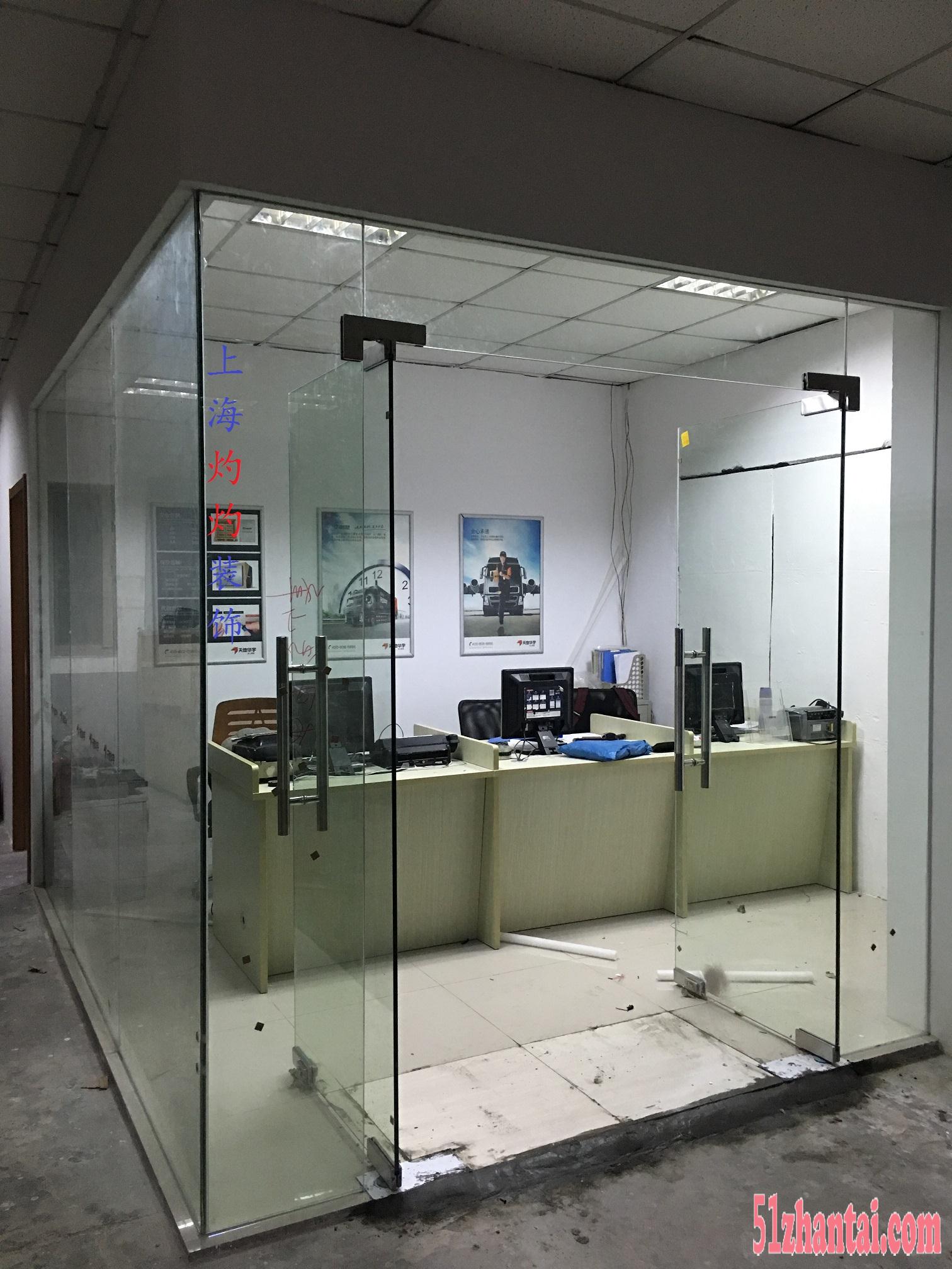 上海玻璃门地弹簧更换/卢湾区鲁班路办公室门禁锁安装维修-图4