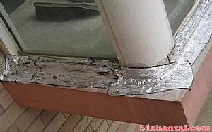 奥运村防水 外飘窗裂缝堵漏 窗台窗边漏水维修-图2