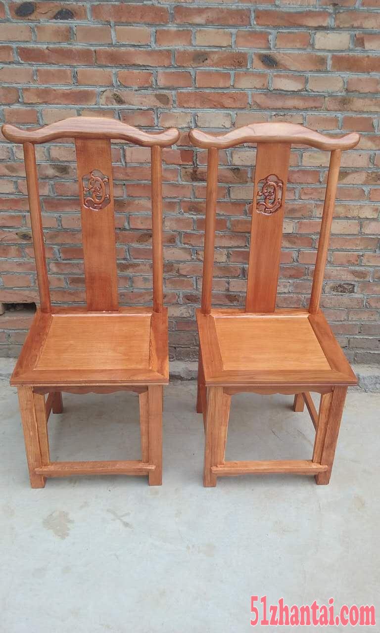 明清古典实木椅，中式官帽椅-图3