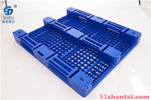 蓝色新料网格单面加厚塑胶卡板规格-图3