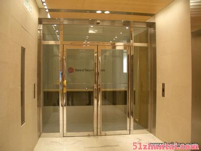天津大港区供应无框玻璃门定制厂家天津安装办公玻璃门技术顶尖-图2