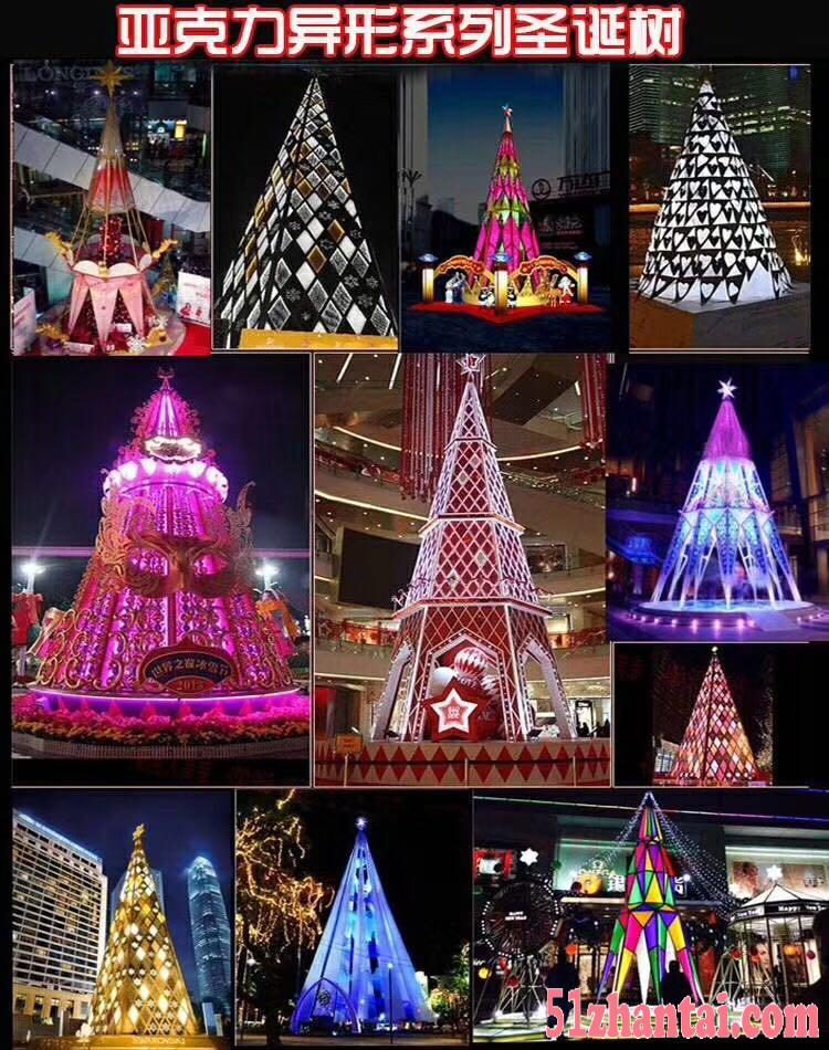 济南圣诞节大型发光圣诞树出租出售厂家公司-图2
