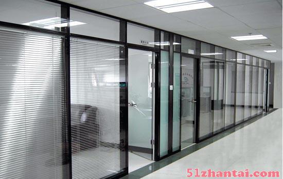 石景山安装办公室玻璃隔断 玻璃隔断制作公司-图1