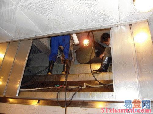 上海油烟净化器厨房排烟管道清洗-图1