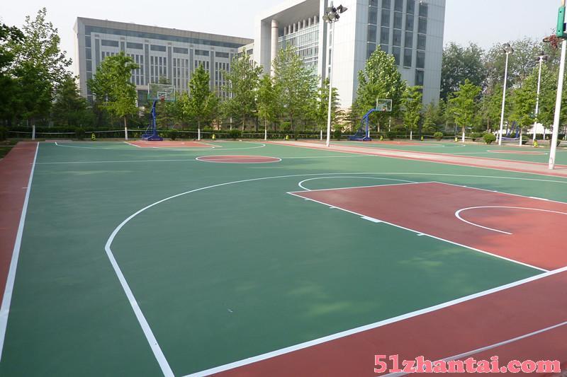 广东邦禾体育硅pu篮球场 学校运动场材料厂家-图1
