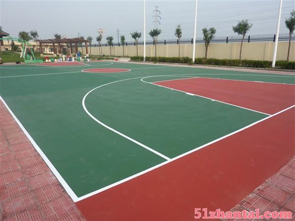广东邦禾体育硅pu篮球场 学校运动场材料厂家-图2