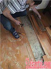上海专业家庭维修—木地板维修/变形霉烂等维修-修门-图1