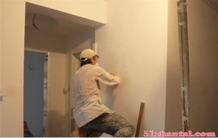 专承接旧房翻新、墙面粉刷翻新，墙面修补，翻新刷漆等-图1