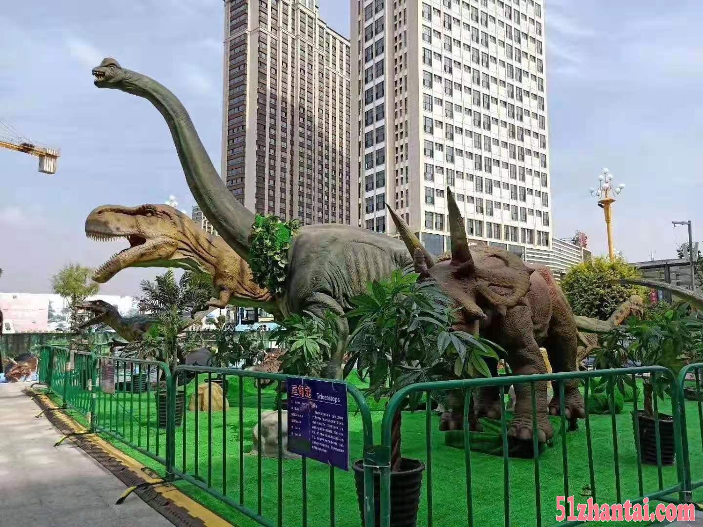 重庆侏罗纪仿真恐龙模型租赁儿童水上去乐园出租出售-图2