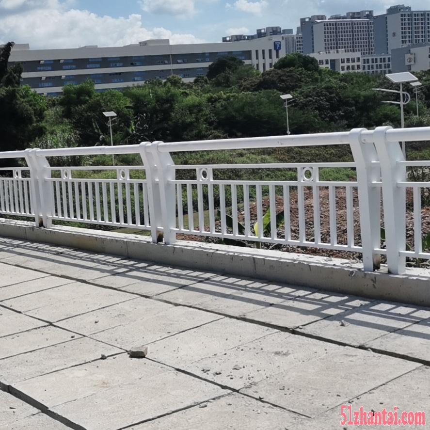 桥梁护栏厂家 湛江市河道栏杆 景区观光栈道扶手栏杆-图1